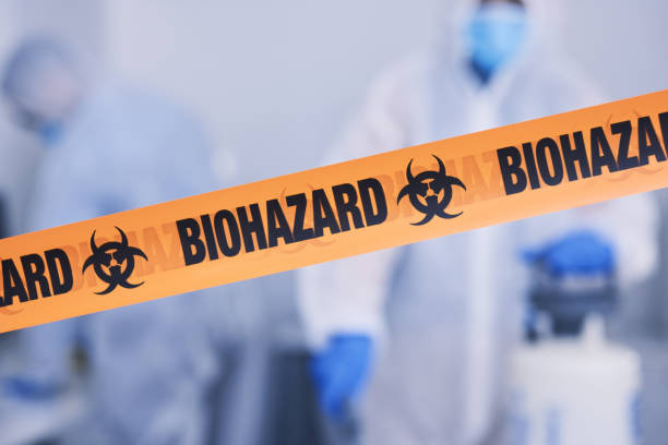 Professional Biohazard technician working in Spencer, NC